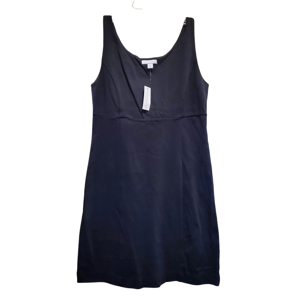 NY and Company Black Sleeveless Sheath Dress Size‎ Small